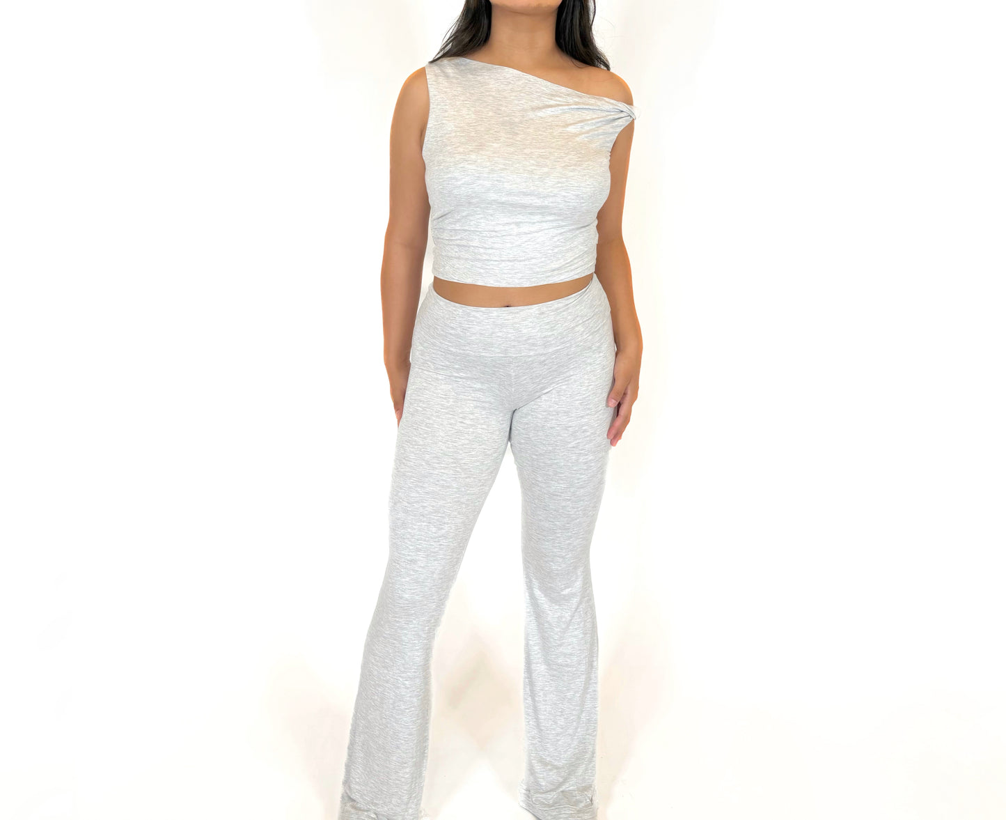 Arina Top - Heather White