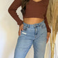 Evelyn Top - Brown